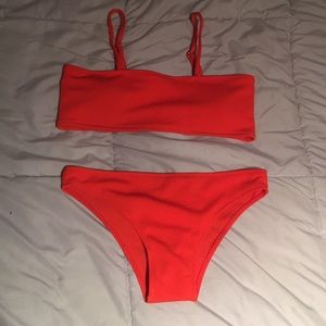 Red bikini